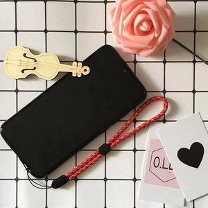 Phone <b>Lanyard</b> Adjustable Wrist Strap Red Black White <b>Polyester</b> Phone Accessory For Mobile Device - Product Image 1