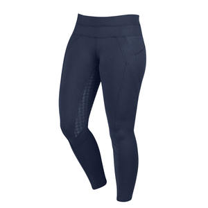 Collants d'équitation en cuir véritable pour femmes, confortables, pantalons d'équitation, leggings taille haute - Product Image 5