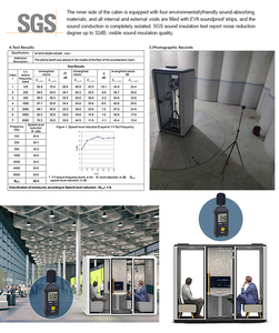 <span class=keywords><strong>Cabine</strong></span> de travail privée préfabriquée en vente chaude, <span class=keywords><strong>cabine</strong></span> téléphonique, <span class=keywords><strong>cabine</strong></span> insonorisée mobile, facile à installer - Product Image 3