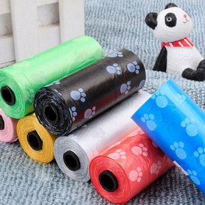 Tùy chỉnh nhiều màu sắc mạnh mẽ bột bắp dogy poop túi phân hủy sinh học compostable vật nuôi xử lý chất thải sinh học phân hủy Túi - Product Image 2