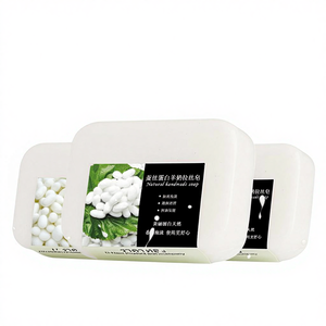 Savon au <span class=keywords><strong>lait</strong></span> <span class=keywords><strong>de</strong></span> chèvre brossé, style célébrité d'Internet, contrôle du sébum, <span class=keywords><strong>exfoliant</strong></span>, élimine les points noirs, nettoyant pour le visage, bain, tous types <span class=keywords><strong>de</strong></span> peau - Product Image 4