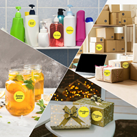 Étiquette thermique en cercle pour imprimante, étiquettes autocollantes inscriptibles rondes de 2 pouces pour bocaux, bouteilles et boîtes de conserve, 750 pièces/rouleau