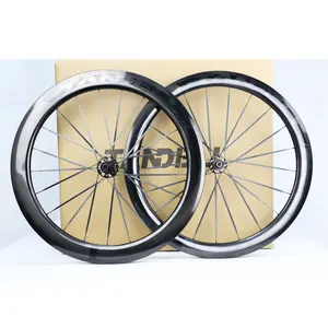 Roues de vélo en carbone haut de gamme 700c pneus de vélo 700c 20 pouces pneu de vélo pneu Tubeless jante Vintage vélo de route