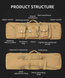 OEM กระเป๋าเป้สะพายหลังคู่กันน้ำคู่36 "42" 46 "สำหรับล่าสัตว์กลางแจ้ง - Product Image 6