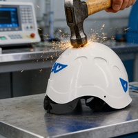 Casque de sécurité anti-choc en ABS, certifié CE EN397, parmi les plus vendus, avec mentonnière réglable