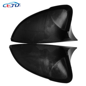 2 unids/set cubierta de espejo retrovisor lateral de coche estilo de bocina para <span class=keywords><strong>Skoda</strong></span> <span class=keywords><strong>Octavia</strong></span> <span class=keywords><strong>2021</strong></span> - Product Image 3