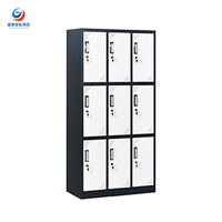 Armoire à dossiers en métal robuste, mobilier de bureau avec serrure, 3 tiroirs pour le rangement des documents