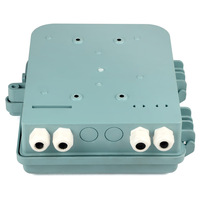 Boîtier de distribution de fibre optique PP ABS 1:16, 24 cœurs, IP55, boîte de jonction de fibre optique extérieure, boîte de terminaison FTTH
