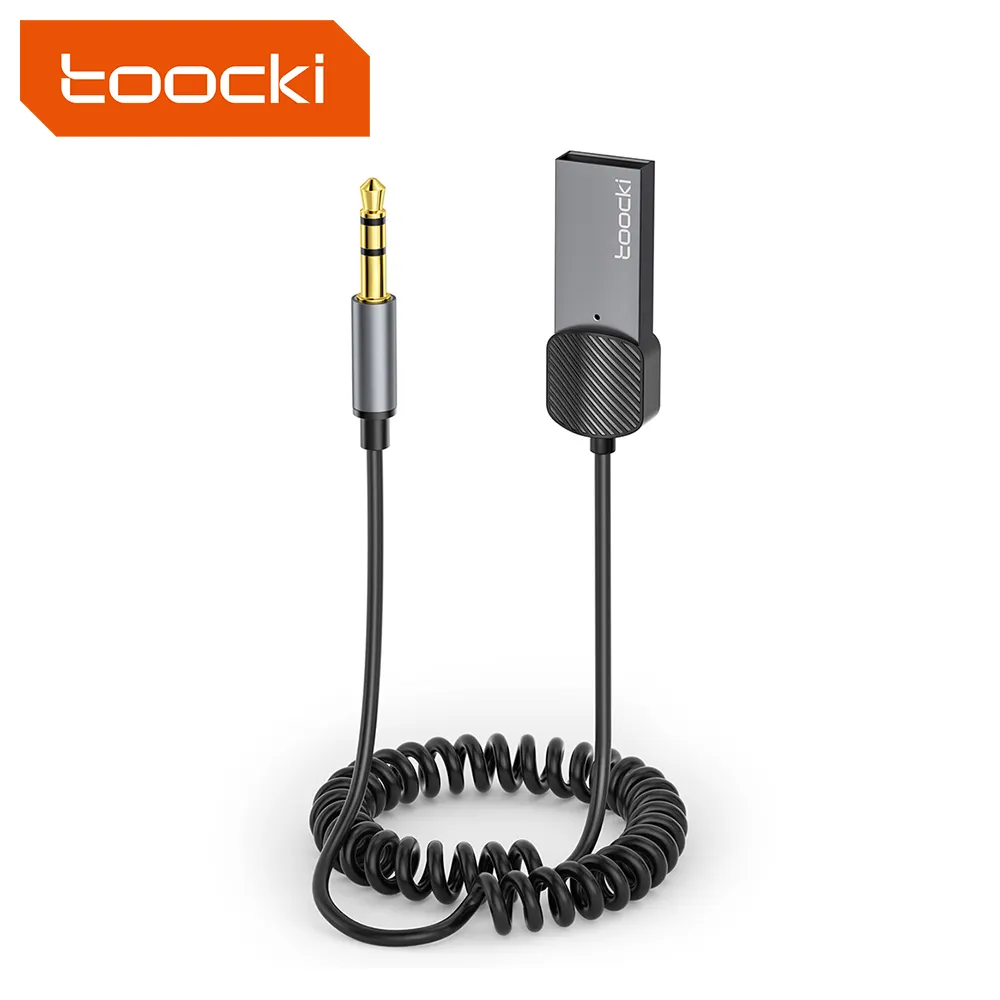 Toocki OEM S7 Car Anker Aux Bluetooth Adapter Bluetooth Cassette Adapter For Car