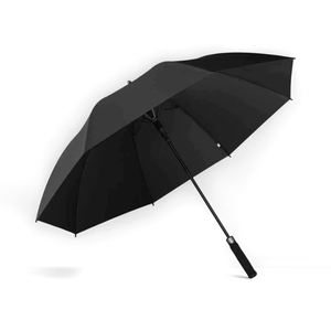 Personal Advertising Custom Fashion Uv Protection Doublecanopy <b>Windproof</b> Black Golf Rain <b>Umbrella</b> With Logo Printing - Product Image 3