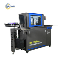 Machine de cintrage automatique multifonctionnelle HT PRO pour lettres en acier inoxydable, système de cintrage double, moteur haute précision 2.4KW