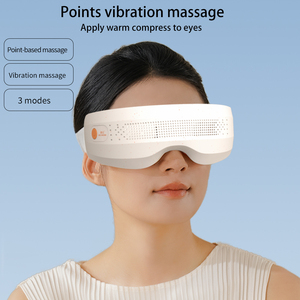 Masajeador de ojos eléctrico con vibración calentada de belleza de carga blanca Hezheng para nuestra salud ocular masajeador de cuidado de ojos Personal - Product Image 2