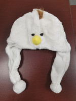 Chapeaux en peluche chauds d'hiver à oreilles d'animaux de dessin animé pour enfants et adultes : Singe, Tigre, Cochon, Grenouille, Loup, Poulet, Coq, Mouton