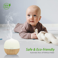 Humidificateur d'aromathérapie à brume froide électrique à la maison 7 couleurs Led veilleuse diffuseur d'arôme d'huile essentielle à ultrasons
