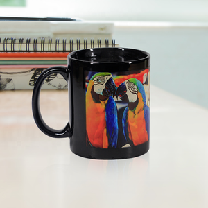 Tasse à café en céramique lumineuse personnalisée 11oz capacité 350ml tasse <span class=keywords><strong>personnalisable</strong></span> par sublimation - Product Image 4