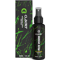 Spray adhérent personnalisé avec logo de marque pour la pole dance, le gardien de but, le tennis, le golf
