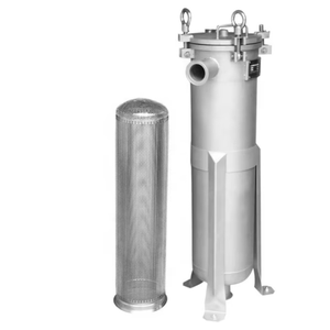 Conception de sablage de haute qualité en acier inoxydable SS304 et 316L # 1 boîtier de <span class=keywords><strong>filtre</strong></span> <span class=keywords><strong>à</strong></span> sac avec connecteur TC de 1,5 pouces pour produits chimiques et filtration de l'eau - Product Image 2