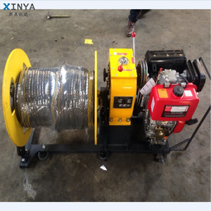 <span class=keywords><strong>Treuil</strong></span> <span class=keywords><strong>manuel</strong></span> de 3 tonnes avec câble en acier, <span class=keywords><strong>treuil</strong></span> <span class=keywords><strong>forestier</strong></span> robuste pour le tirage du bois, capacité de 30 KN, hauteur de levage de 30 m - Product Image 1