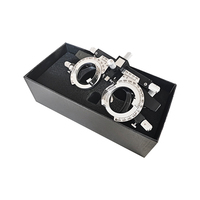 Professional Optometry Trial Frame Set Adjustable PD 48-80mm Lightweight Aluminum Alloy for Eye Clinic & Optical Shop AF-4880A