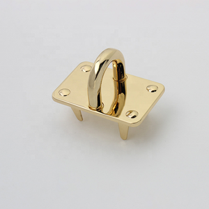 Gancho de puente de arco de plata, accesorios de metal, Conector de manija, hebilla, bolsa, medio arco, hardware para bolso - Product Image 5