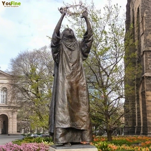 Escultura Religiosa <span class=keywords><strong>de</strong></span> Bronce <span class=keywords><strong>de</strong></span> Tamaño Real YOUFINE, Estatua <span class=keywords><strong>de</strong></span> <span class=keywords><strong>Santa</strong></span> Catalina <span class=keywords><strong>de</strong></span> <span class=keywords><strong>Siena</strong></span> para Iglesia - Product Image 5