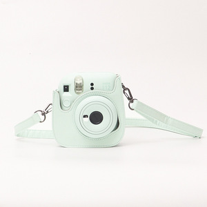 Sac <span class=keywords><strong>photo</strong></span> extérieur en cuir PU vintage couleur unie pour Fujifilm Instax <span class=keywords><strong>Mini</strong></span> 12 11 <span class=keywords><strong>9</strong></span> 8 avec fermeture magnétique et bandoulière réglable - Product Image 3
