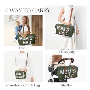<span class=keywords><strong>Sac</strong></span> à langer grand format 6 pièces avec matelas à langer et 2 pochettes organisées, <span class=keywords><strong>sac</strong></span> de <span class=keywords><strong>maman</strong></span> pour l'hôpital - Product Image 2