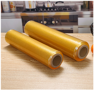 Phim bọc thực phẩm PVC cấp thực phẩm, màng bọc thực phẩm, màng co, màng nhựa cuộn lớn, màng bọc thực phẩm - Product Image 5