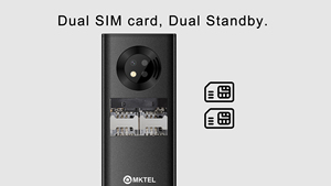 Teléfono Celular MKTEL Original Nuevo, Modelo EXO, Doble SIM, Batería de Gran Capacidad, MP3 - Product Image 5