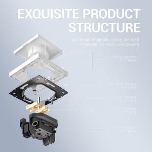 20 ans de garantie prise murale boîtier prise 16a 2p + t 220-250V prise murale française - Product Image 6