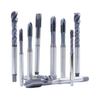 Taraudeuse spéciale en acier inoxydable YG avec anneau rouge et perceuse à pointe spirale M2 0.4 pour pièces métalliques Tap & Die