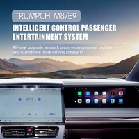 Layar Sentuh Android Radio Mobil Layar Penumpang Auto Carplay Co-pilot Multimedia GPS Navigasi Player untuk Trumpchi M8/GN8 E9