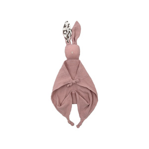 Vente chaude tricoté crêpe lapin bébé dormir <span class=keywords><strong>apaisant</strong></span> mouchoir dessin animé tissu gaze bébé <span class=keywords><strong>apaisant</strong></span> serviette <span class=keywords><strong>lit</strong></span> - Product Image 4