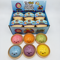 Boîte Mystère Halloween 2026 : Jouets Squishies Transparents à Presser, Jouets Anti-Stress Thème Halloween, Boîte de Présentation