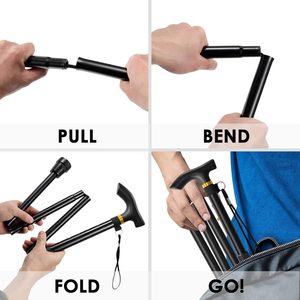 Nouvelles Bâtons <span class=keywords><strong>de</strong></span> Randonnée Télescopiques Portables en Alliage d'Aluminium 2025 – Canne Réglable, Moderne, <span class=keywords><strong>Pliable</strong></span> et Rétractable pour l'Escalade et la <span class=keywords><strong>Marche</strong></span> - Product Image 6
