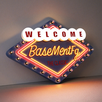 Letrero Luminoso Personalizado de Estilo Vintage para Decoración de Tiendas, Letrero Luminoso con Bombillas para Negocios