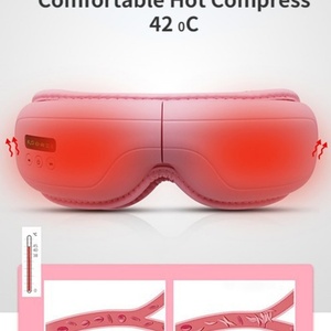 Wireless Touch Eye Fatigue Massager Vibration & <b>Heating</b> Music Anti Wrinkle Vibrating Eye Hot Compress Massage for Stress Relieve - Product Image 2