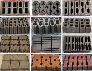 Molde de plástico en zigzag para bloques de pavimentación, máquina automática de fabricación de bloques de arena y cemento - Product Image 4