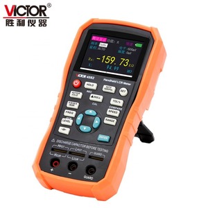 4082 เครื่องวัดแบบมือถือ 100Hz-100kHz เครื่องทดสอบความต้านทานความจุและความเหนี่ยวนำพร้อมความแม่นยำ 0.2% RS-232 การสื่อสารจอแสดงผล LCD - Product Image 3