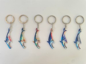Llavero de Aleación de Zinc con Diseño de Animal Marino, Regalo para Mujeres y Niñas, para Llaves de Coche, Mochila, Joyería - Product Image 2