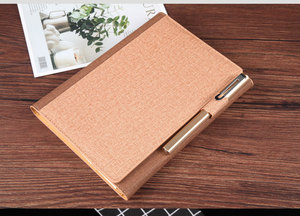 Đơn giản văn phòng kinh doanh xoắn ốc ràng buộc lá lỏng lẻo ba lần máy tính xách tay Bộ Quà Tặng in dòng - Product Image 6