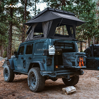 Tente de toit ouverte latéralement, coque rigide, imperméable, conçue pour 2 à 3 personnes, idéale pour les voyages en véhicule tout-terrain et le camping familial