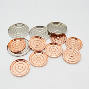 Sartenes redondas vacías de hierro de acero inoxidable 58 Godets, molde de hojalata cosmético personalizado, paleta de sombras de ojos magnéticas, sartenes circulares de embalaje - Product Image 4