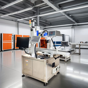 Machine de marquage laser UV à double tête pour bouteilles |   Marquage permanent sur les parois intérieures/latérales : date, logo, code QR - Product Image 1