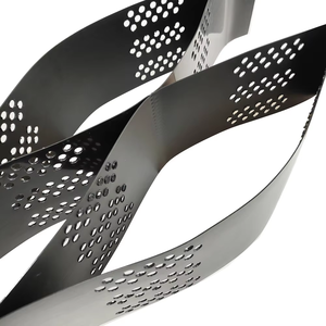 Peigne à miel PEHD texturé et perforé Geocell en plastique prix du fabricant grille de <span class=keywords><strong>gravier</strong></span> geo cell pour la construction de routes Geoceldas - Product Image 3