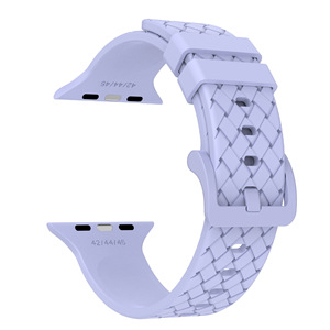 Correas de Reloj de Silicona Tejida Cómodas y de Primera Calidad para <span class=keywords><strong>Apple</strong></span> <span class=keywords><strong>Watch</strong></span> Serie <span class=keywords><strong>8</strong></span> de 41 mm - Product Image 4