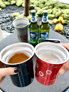 New Arrival Classic Aluminum <b>Mug</b> for Party Use Eco-Friendly Cold Beer & Beverage Cup - Product Image 3