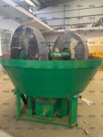 Broyeur à plaques d'or 1200 pour la transformation de l'or dans les mines, équipement minier