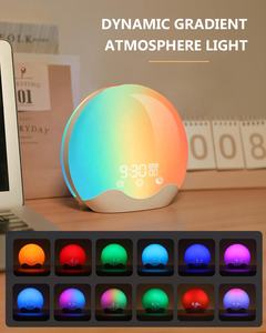 NUEVO <span class=keywords><strong>Reloj</strong></span> Despertador con Luz <span class=keywords><strong>de</strong></span> Amanecer 2024, Lámpara <span class=keywords><strong>de</strong></span> Noche con Luz <span class=keywords><strong>de</strong></span> Amanecer Colorida, Luz Nocturna <span class=keywords><strong>de</strong></span> Atardecer, Radio FM - Product Image 3