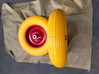 ¡Oferta! Ruedas de espuma de PU de 16 pulgadas 4.80/4.00-8 para carretillas y carros de herramientas, sin aire, antipinchazos, 400-8
